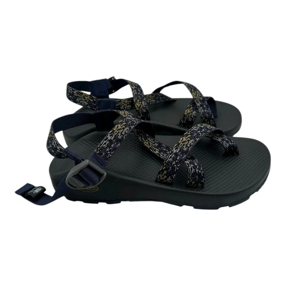 Chaco Z/2 Classic Sandals Mens Sz 9 Navy Blue‎ Adjustable Strap Spay JCH108691